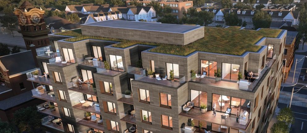 Heartwood on the Beach Condos Exterior Aerial View