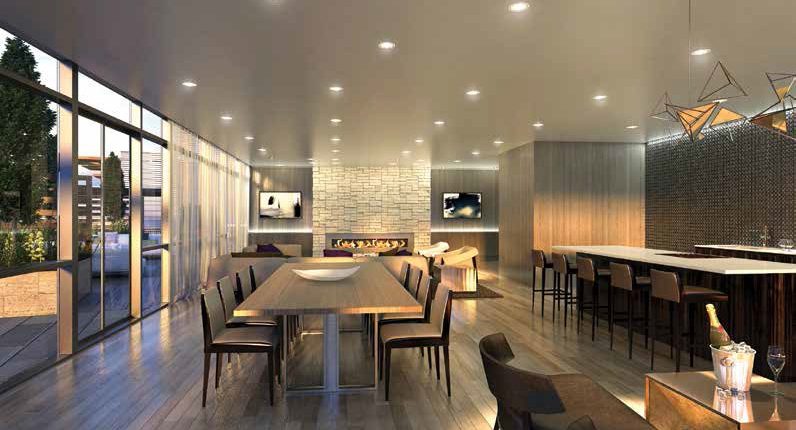 Party Room at AYC Condos