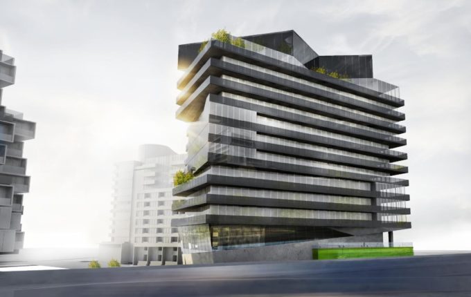 Harris Square Condos Rendering