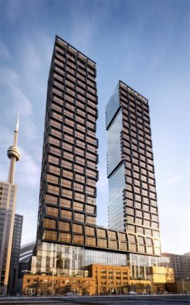 Nobu Residences Toronto Exterior Rendering