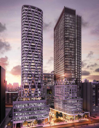 Artists' Alley Condos South Tower Rendering