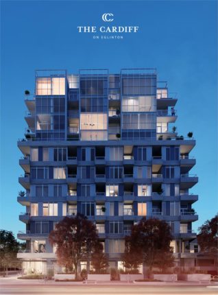 The Cardiff Condos on Eglinton Rendering