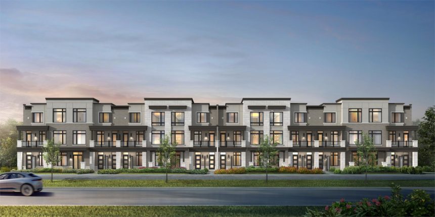 NuTowns Exterior Rendering