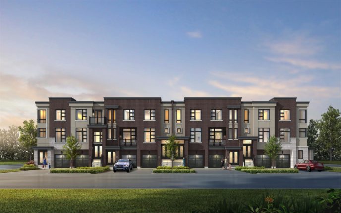 NuTowns Exterior Rendering