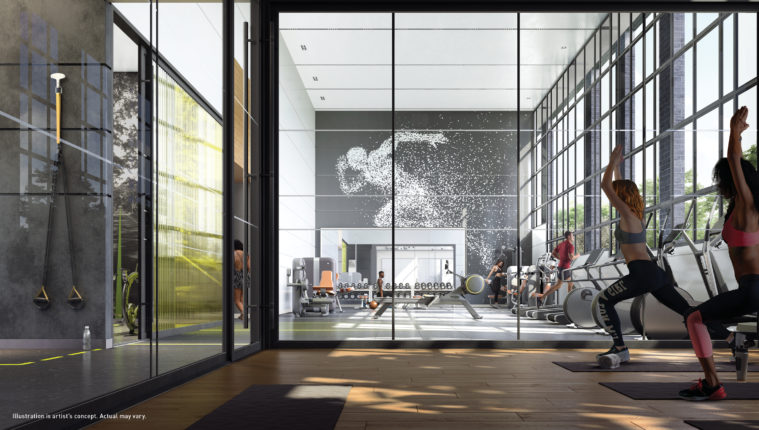 Saturday in Downsview Park Phase 2 Fitness Zone