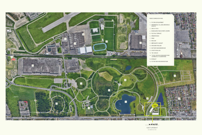 Saturday in Downsview Park Phase 2 Park Plan