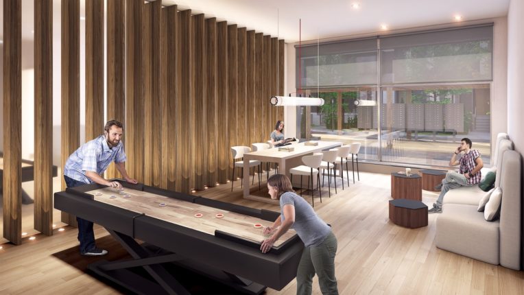 Reunion Crossing Condos & Urban Towns Community Lounge