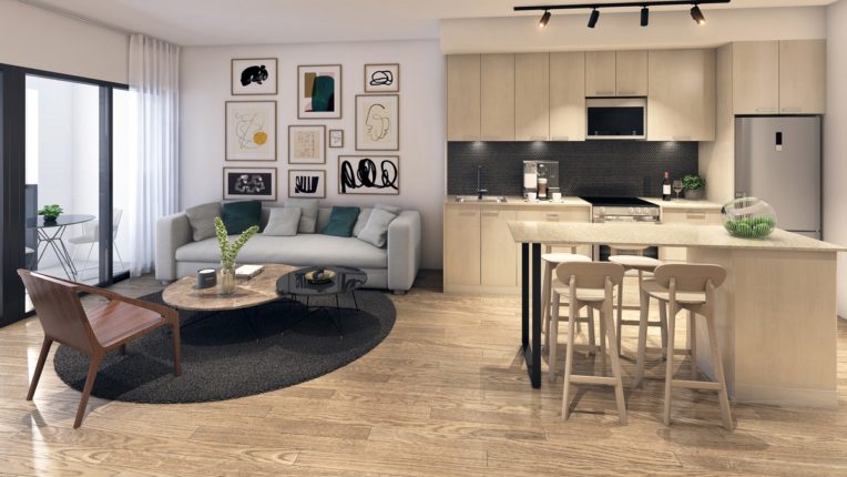 Reunion Crossing Condos & Urban Towns Suite Rendering