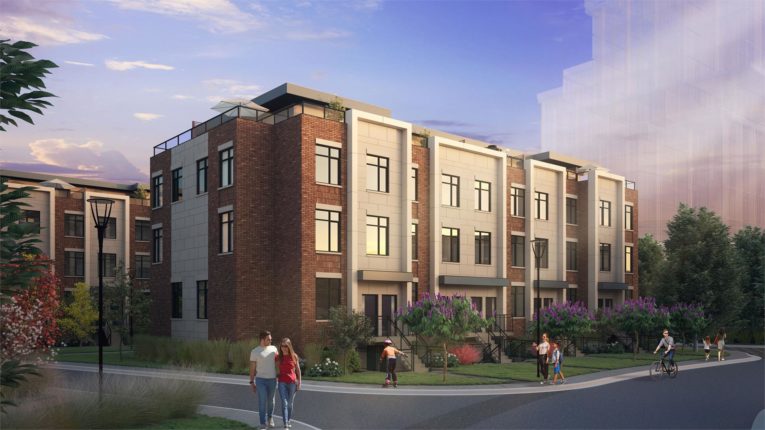 Stride Condos & Towns Exterior Rendering