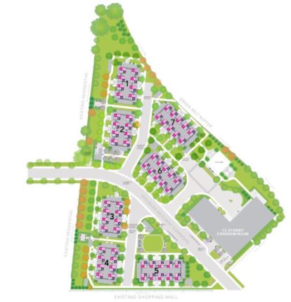 Stride Condos & Towns Site Plan