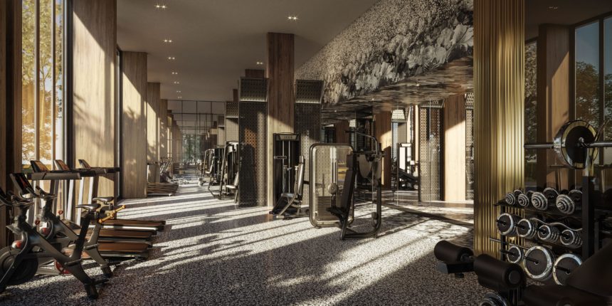 Distrikt Trailside Condos Gym