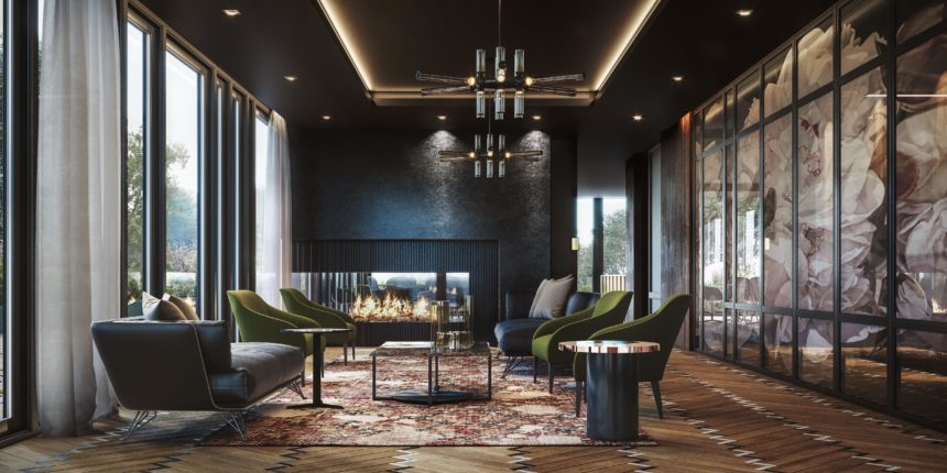 Distrikt Trailside Condos Party Room