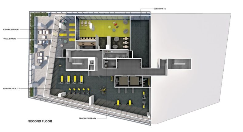 Harris Square Condos Amenities