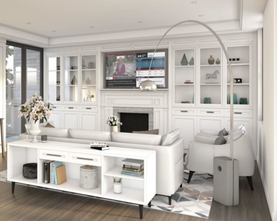 The Cabot Towns Interior Rendering