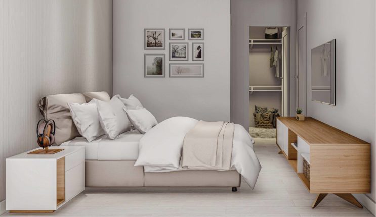 M2M Spaces Condos Bedroom