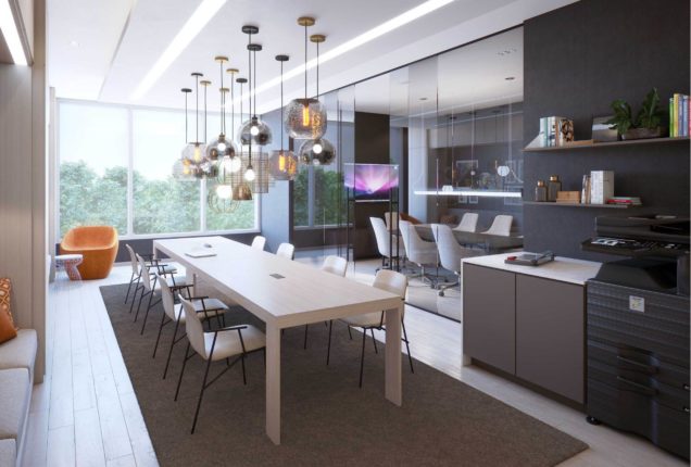 M2M Spaces Condos Co-Working Lounge