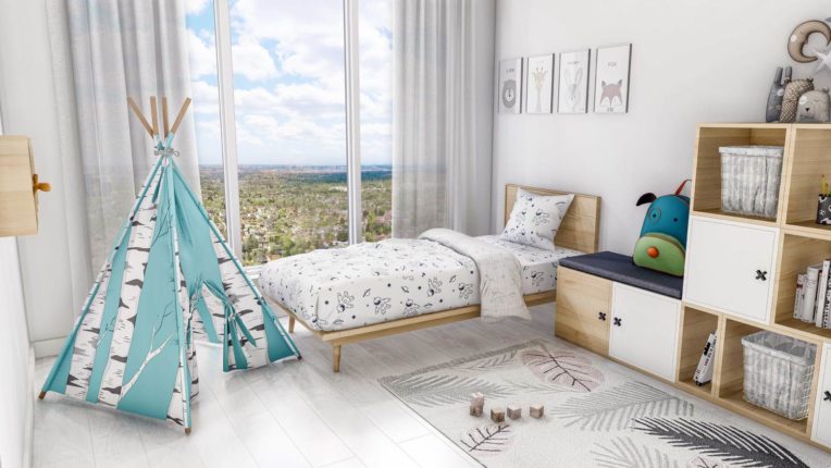 M2M Spaces Condos Kids Bedroom