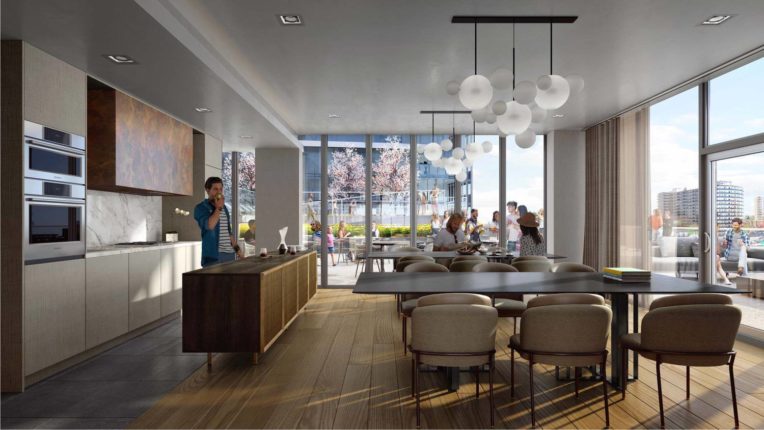 M2M Spaces Condos Party Room