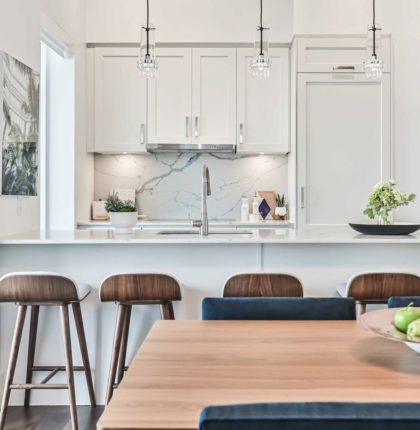 M2M Spaces Condos Dining and Kitchen