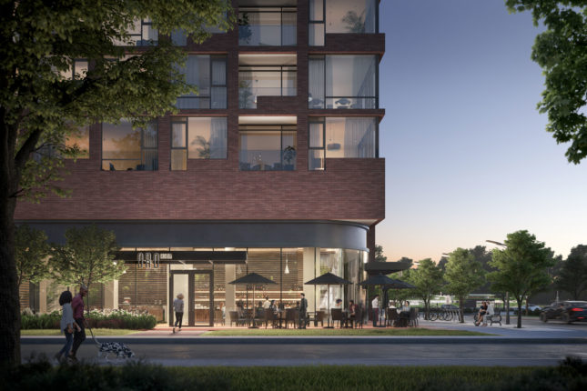 retail base at westport condos