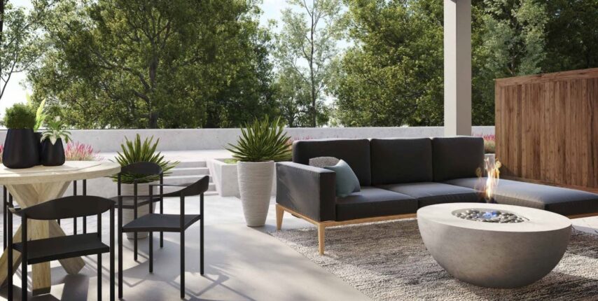 Maxx Urban Towns Backyard Patio