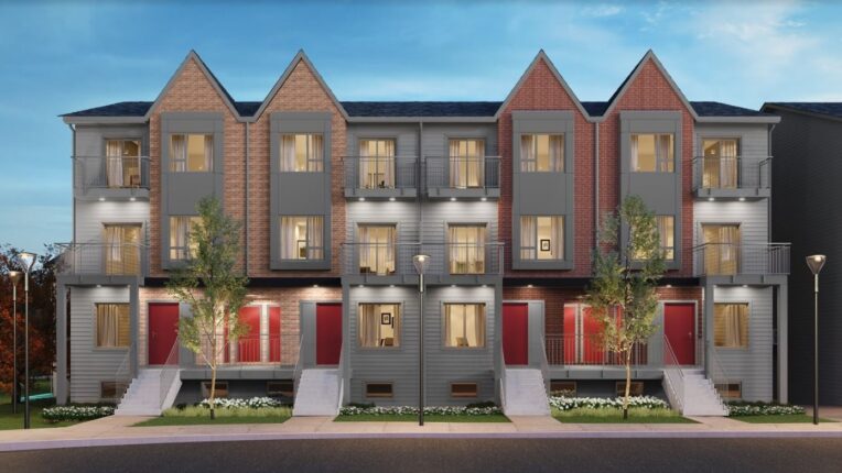 Maxx Urban Towns Rendering Town Rear