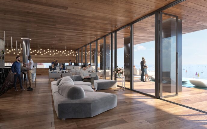 Debut Waterfront Residences Rendering