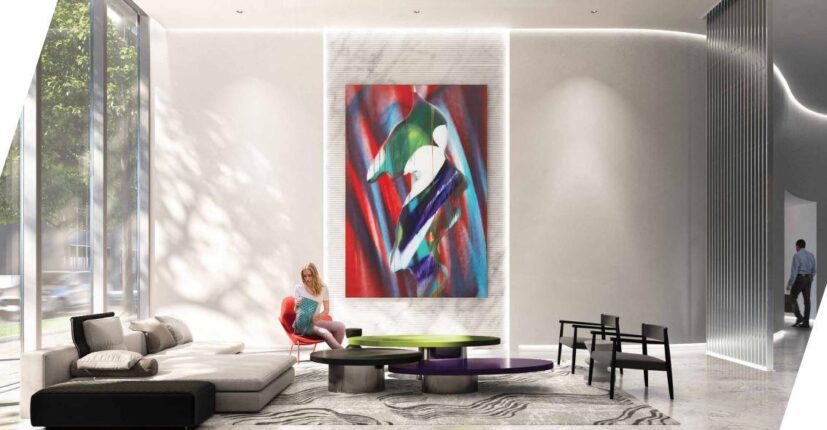 Artists' Alley Condos Lobby