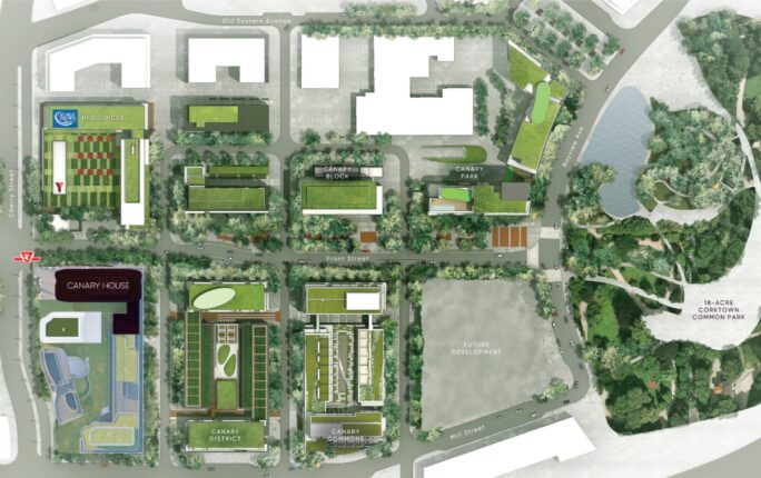 canary house condos site plan