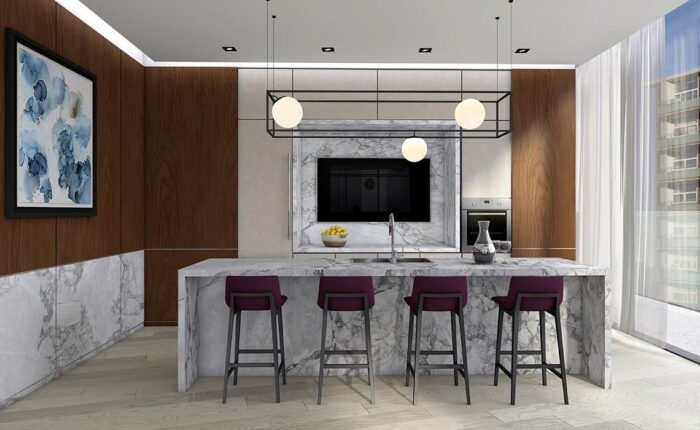 Via Bloor Condos Kitchen