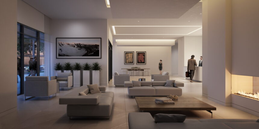 M4 Condos Lobby