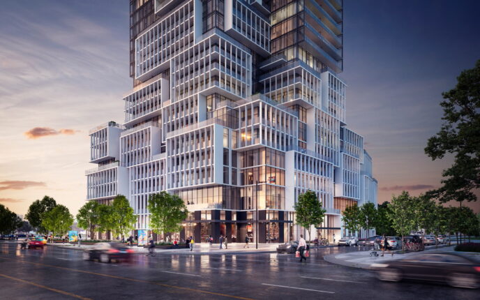 M4 Condos Rendering