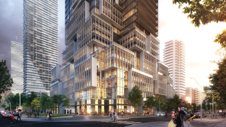 M4 Condos Rendering