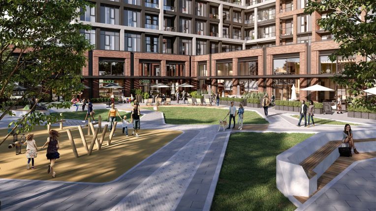 The Dupont Courtyard Rendering