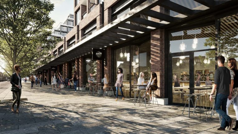 The Dupont Streetview Rendering