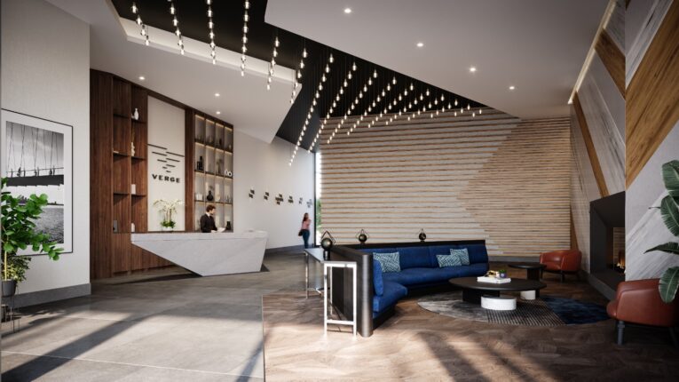 Verge Condos Lobby