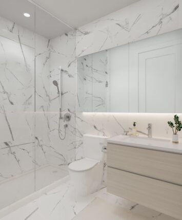 M2M Squared Condos Bathroom