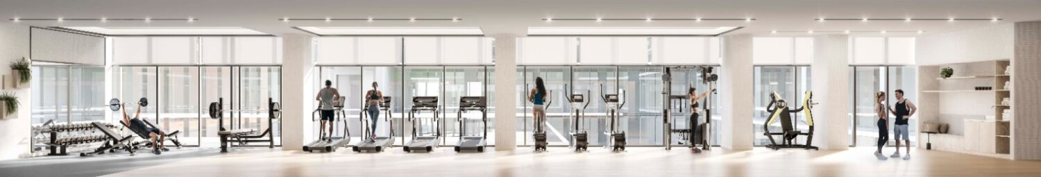 M2M Squared Condos Gym