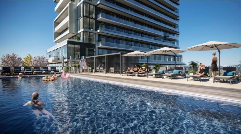 M2M Squared Condos Pool