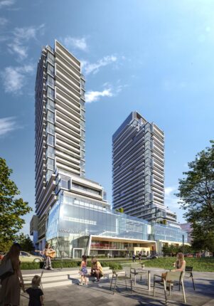 M2M Squared Condos Rendering