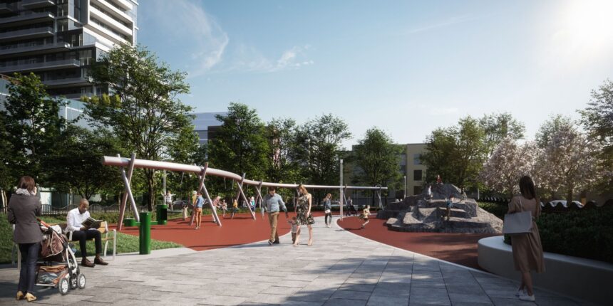 M2M Squared Condos Rendering