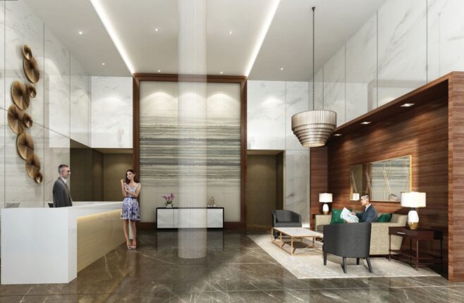 Pearl Place Condos Lobby