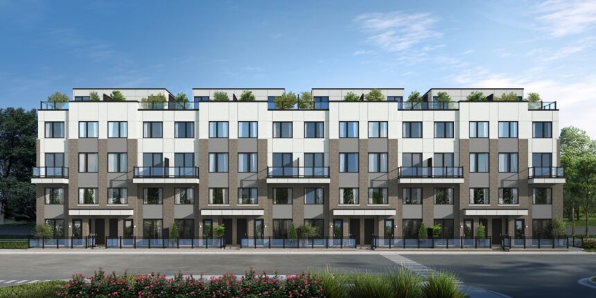 Park District Towns Rendering