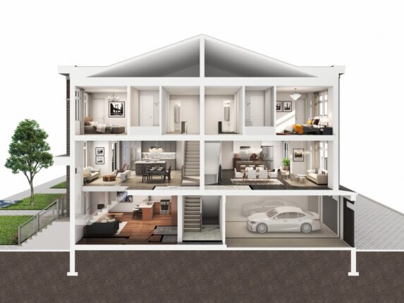 Park District Towns Rendering