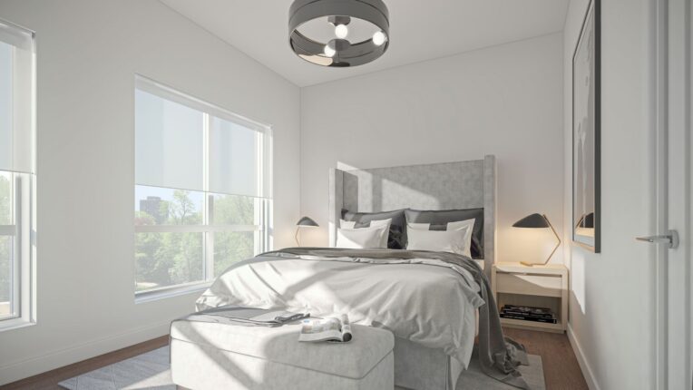 Louie Waterloo Residences Bedroom