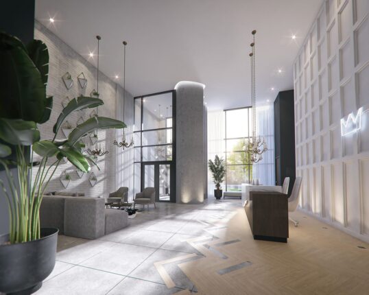 Louie Waterloo Residences Lobby