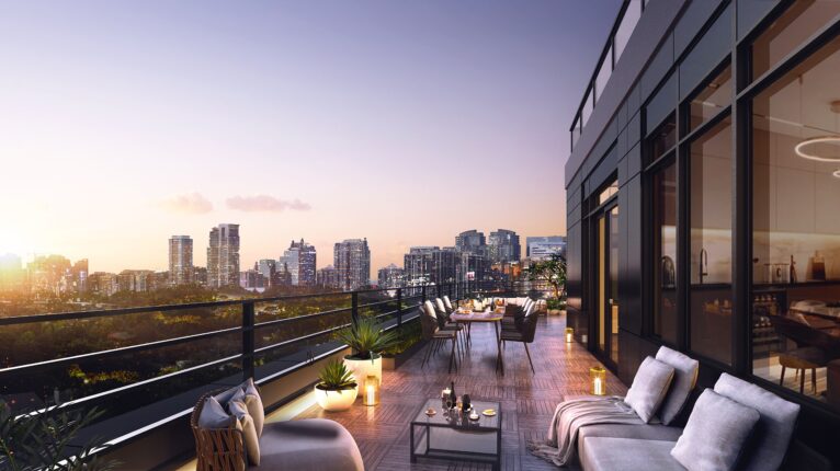 Addington Park Private Terrace