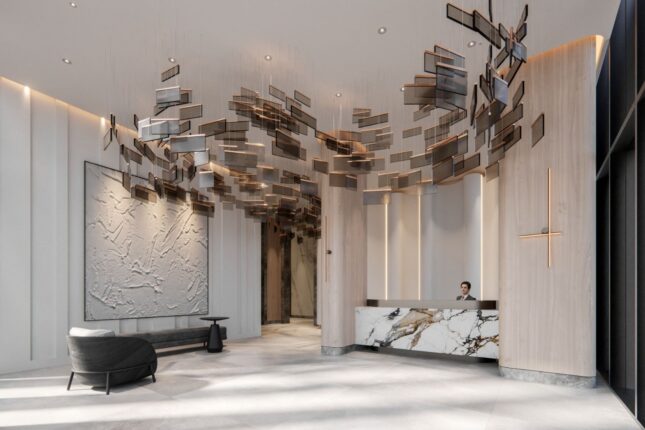 Queen Church Condos Lobby