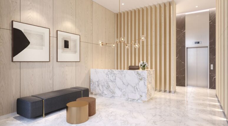 The Deane Condos Lobby