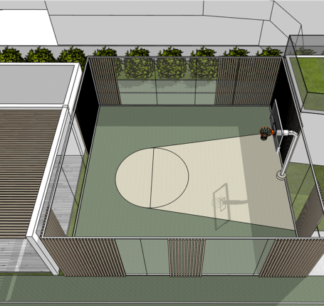 Y9825 Condos Basketball Court